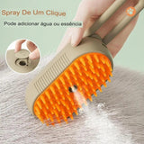 3 In 1 Steam Brush For Cat/Dog Pet Steam Hair Removal Massage comb