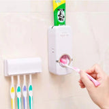 Toothpaste Toothpaste Cream Dispenser with Brush Holder