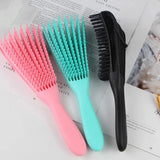 Detangler Octopus Brush for Curled Hair-Assorted-Unscrambled with Ease and Highlight the Beauty of Your Curls