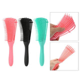 Detangler Octopus Brush for Curled Hair-Assorted-Unscrambled with Ease and Highlight the Beauty of Your Curls